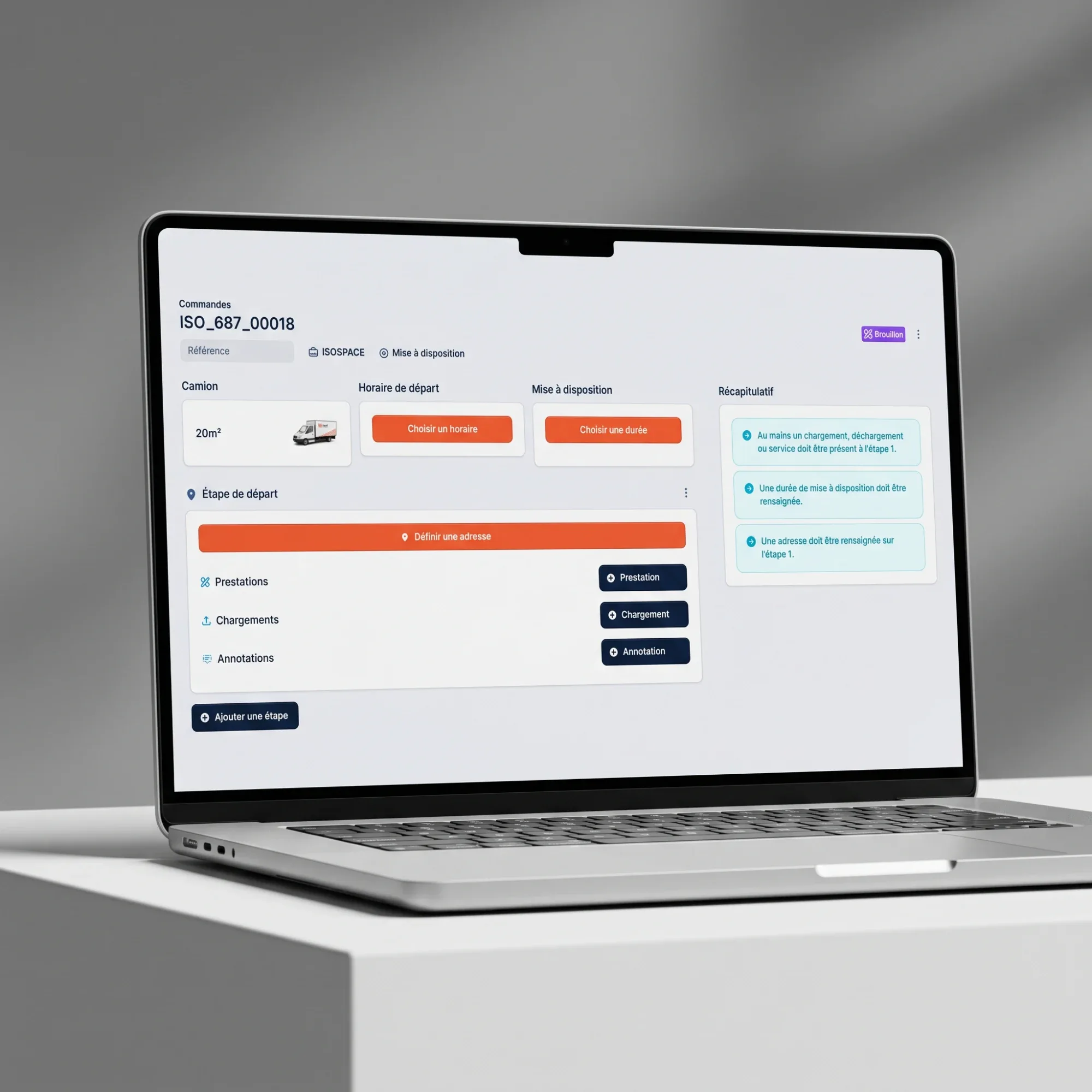 Suivi des expéditions en temps réel sur la plateforme Dryft
